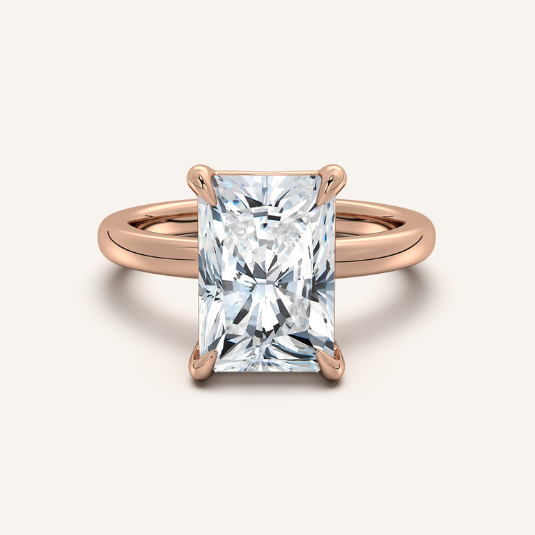 Image for Low Set Engagement Ring | 18k Rose Gold