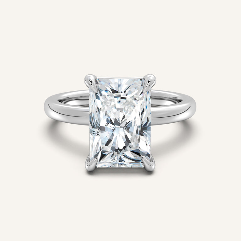 Image for Low Set Engagement Ring | Platinum