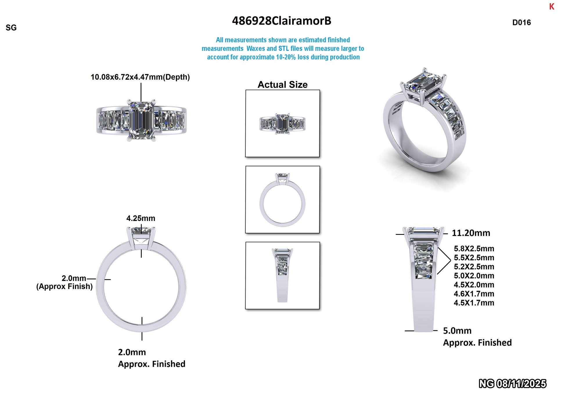 Kurt Archer Custom Ring