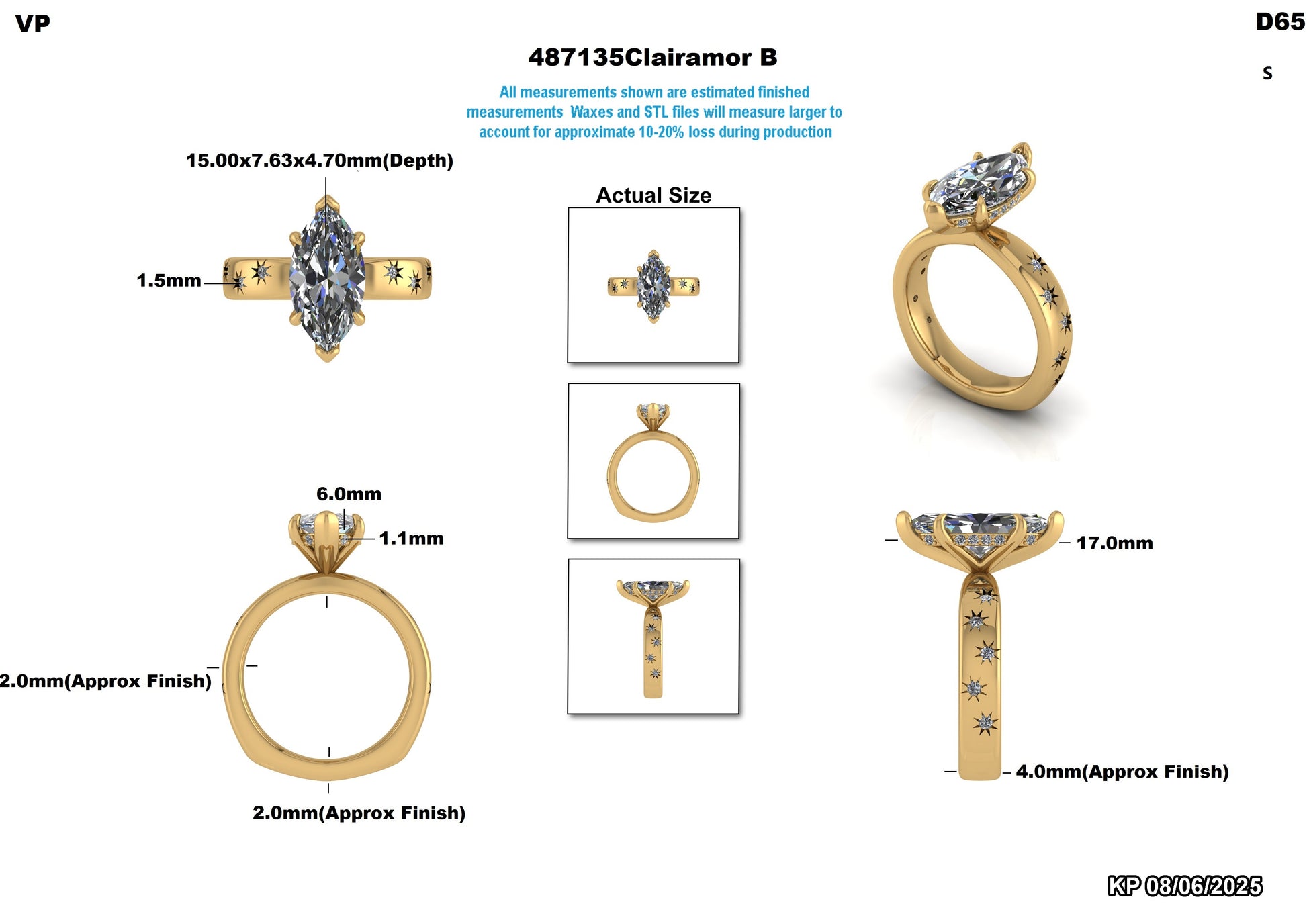 Javier E. Custom Engagement Ring