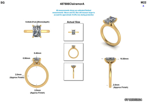 Alize G. Custom Engagement Ring
