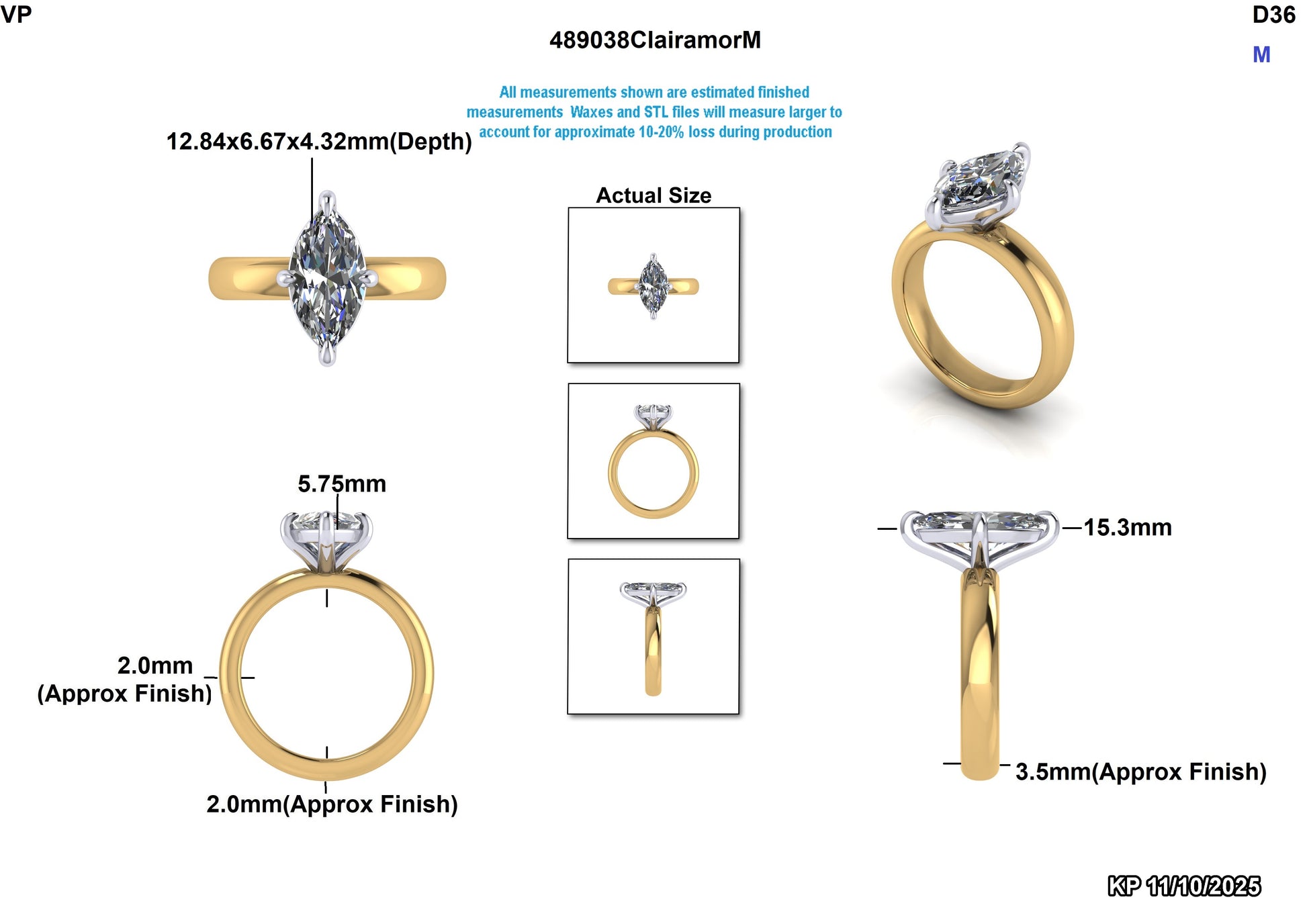 Kimberly Custom Engagement Ring Design