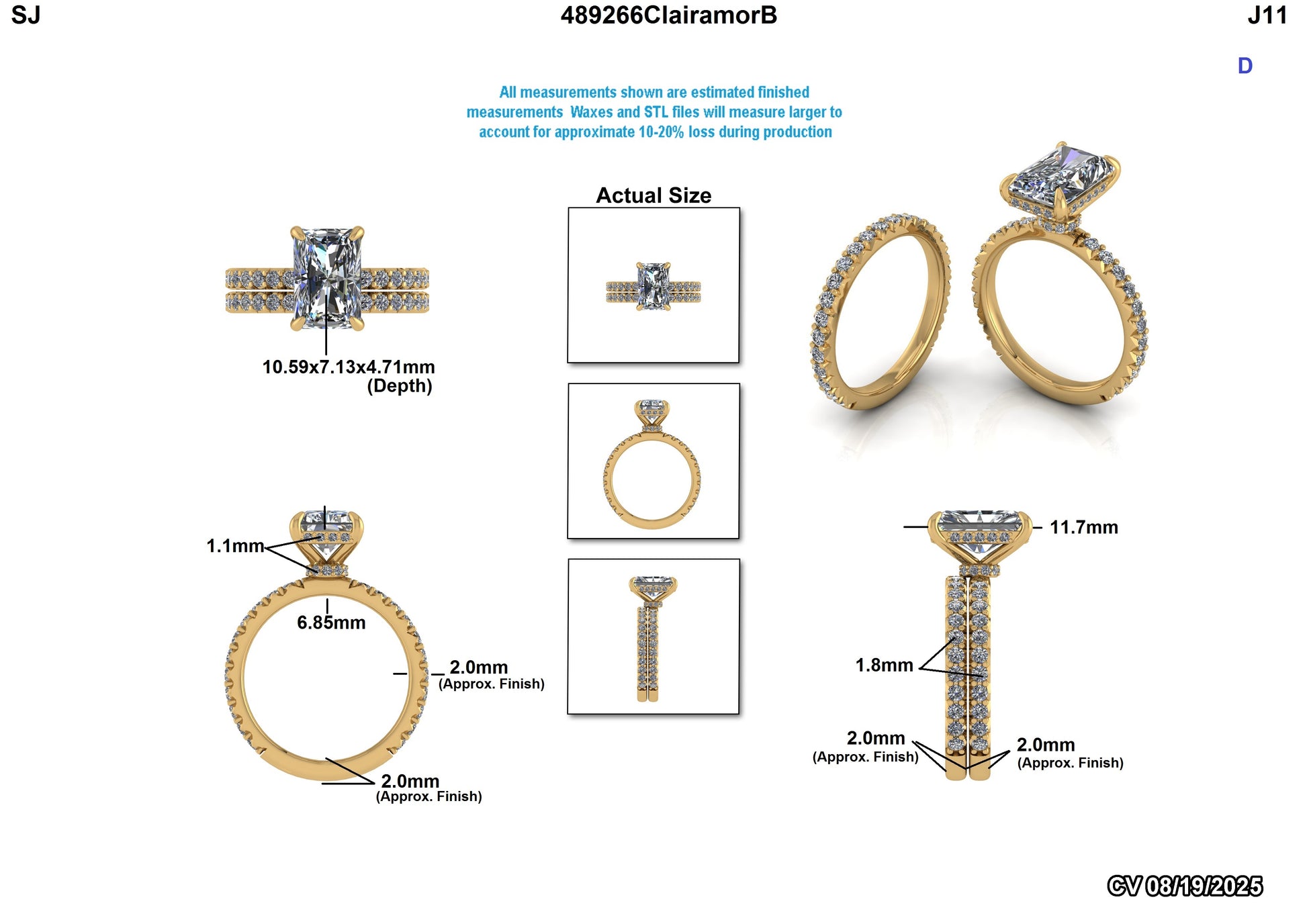 Modou S Custom Wedding Set