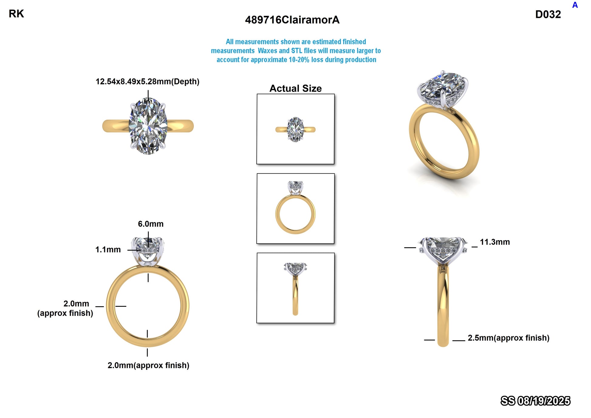 Ben W. Custom Engagement Ring