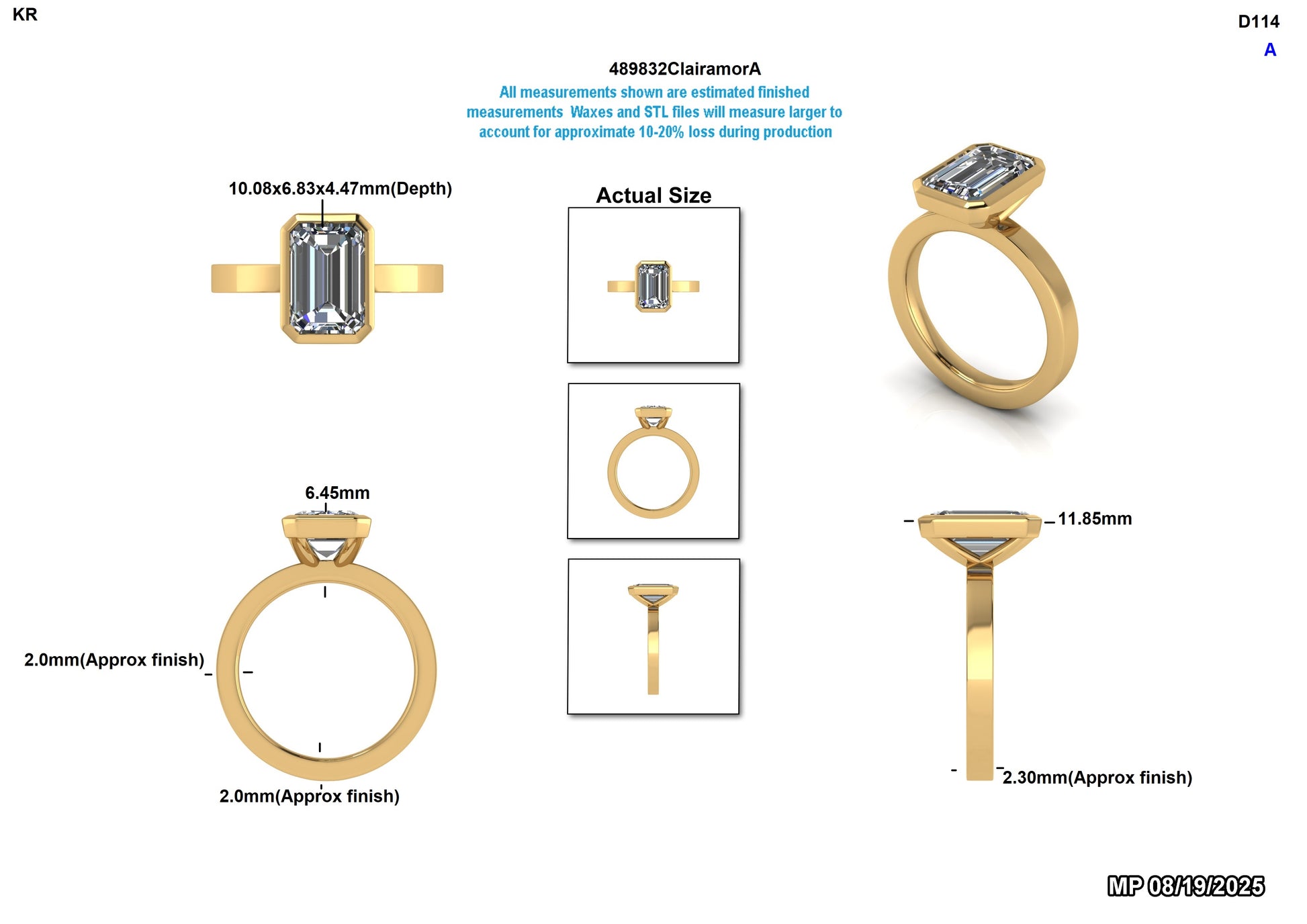 Carter O. Custom Engagement Ring