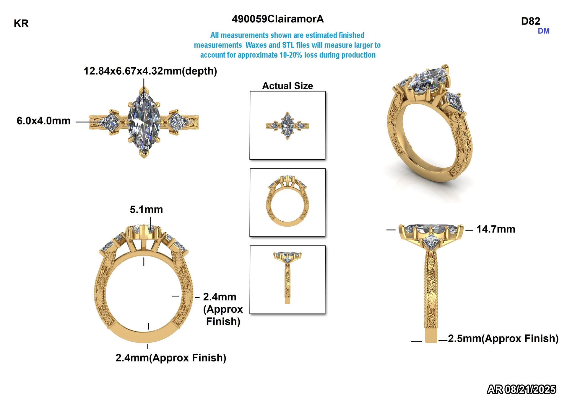 Greg D. Custom Engagement Ring