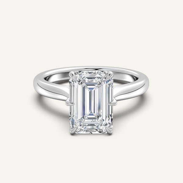 Tulip Style Cathedral | 14k White Gold