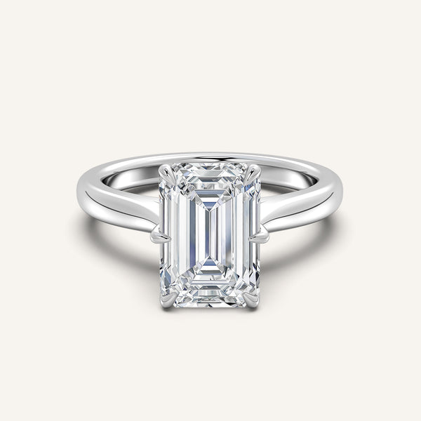 Tulip Style Cathedral | 14k White Gold