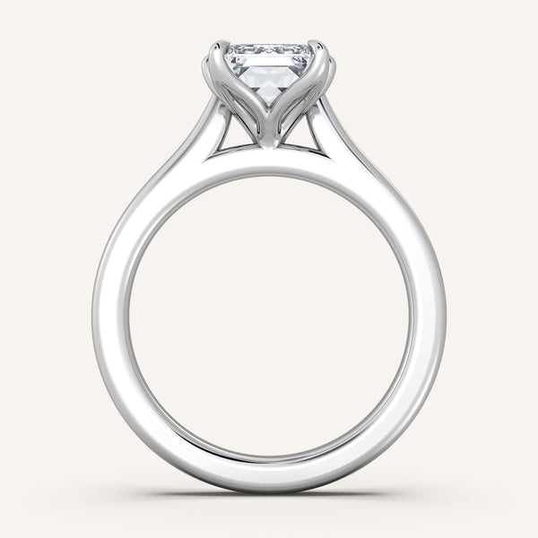 Tulip Style Cathedral | 18k White Gold