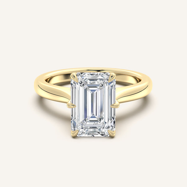 Tulip Style Cathedral | 18k Yellow Gold