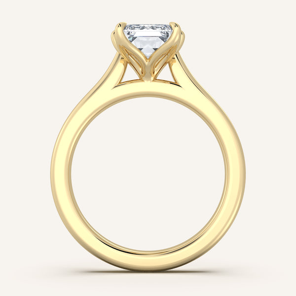 Tulip Style Cathedral | 18k Yellow Gold