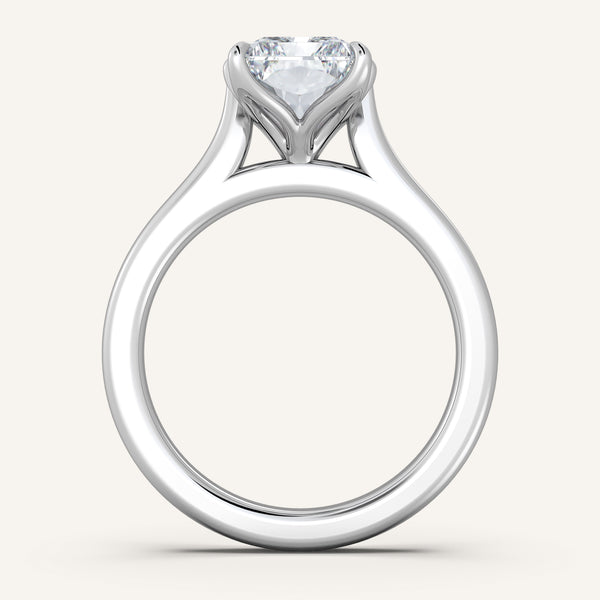 Tulip Style Cathedral | 18k White Gold