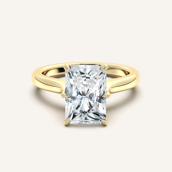 Tulip Style Cathedral | 14k Yellow Gold