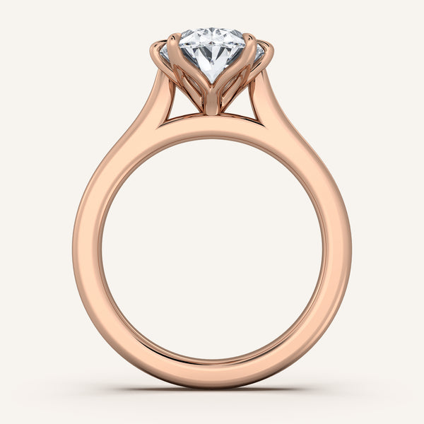 Tulip Style Cathedral | 18k Rose Gold
