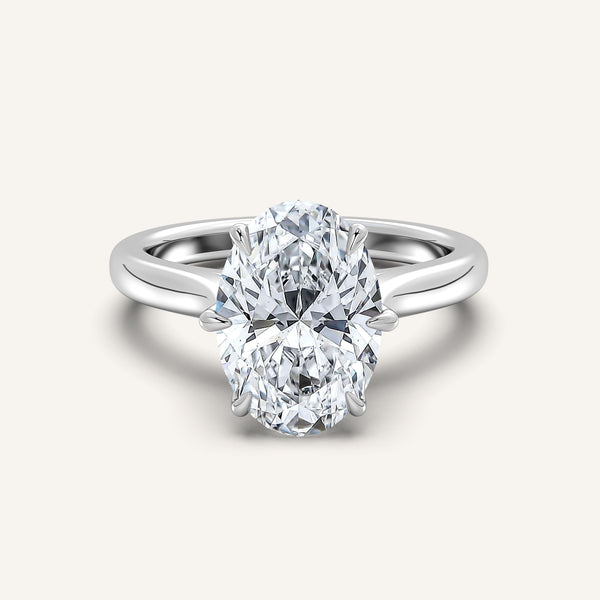 Tulip Style Cathedral | 18k White Gold