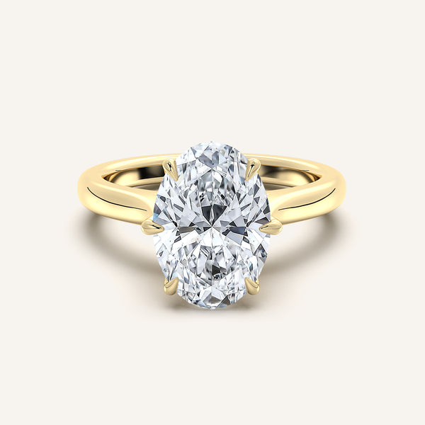 Tulip Style Cathedral | 14k Yellow Gold