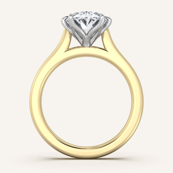 Tulip Style Cathedral | 18k Two Tone