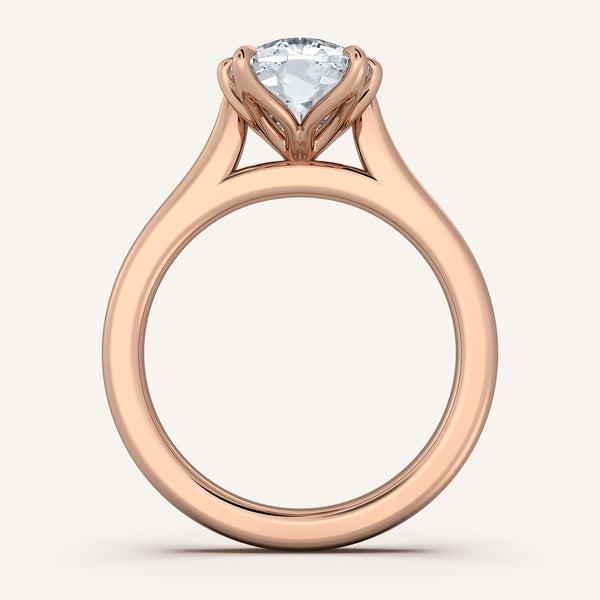 Tulip Style Cathedral | 14k Rose Gold