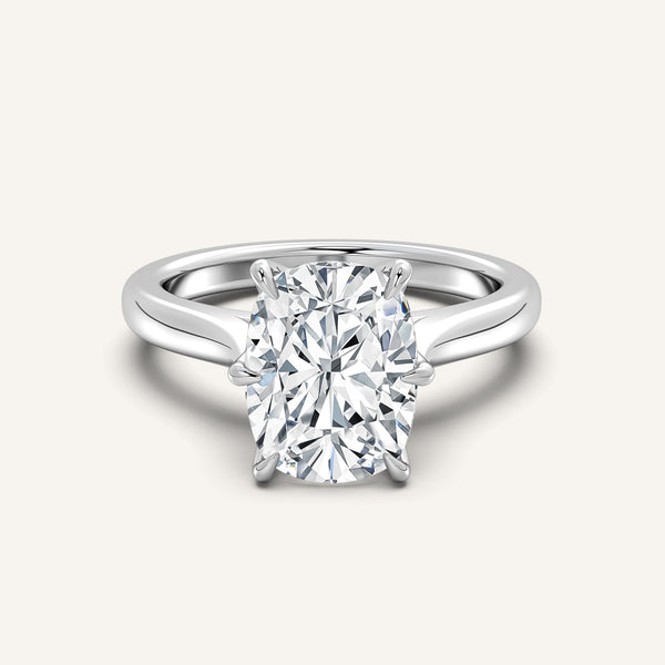 Tulip Style Cathedral | 18k White Gold