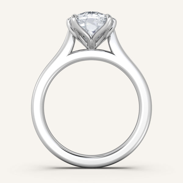 Tulip Style Cathedral | 18k White Gold