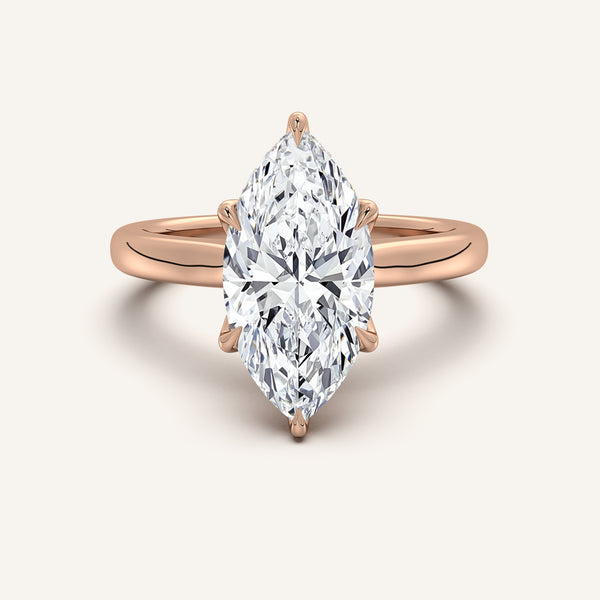 Tulip Style Cathedral | 18k Rose Gold