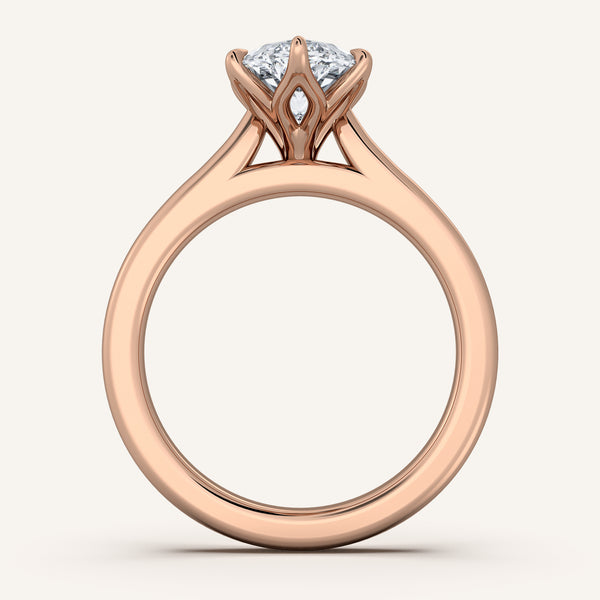 Tulip Style Cathedral | 18k Rose Gold