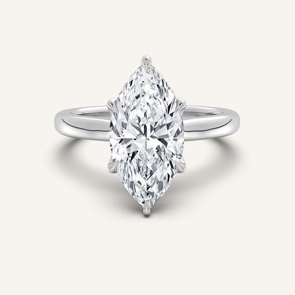 Tulip Style Cathedral | 14k White Gold