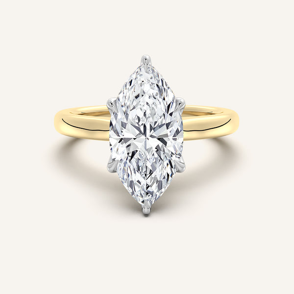 Tulip Style Cathedral | 14k Two Tone