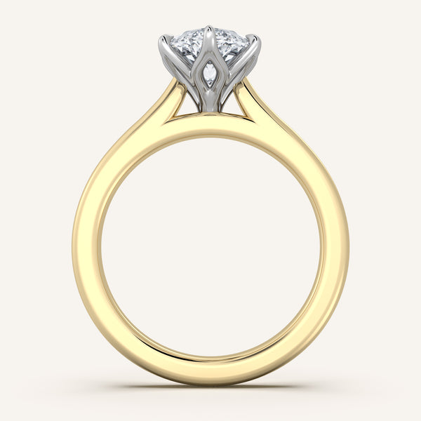 Tulip Style Cathedral | 14k Two Tone
