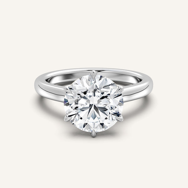Tulip Style Cathedral | 18k White Gold