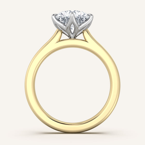 Tulip Style Cathedral | 18k Two Tone
