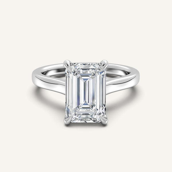Maison Cathedral Engagement Ring | 18k White Gold