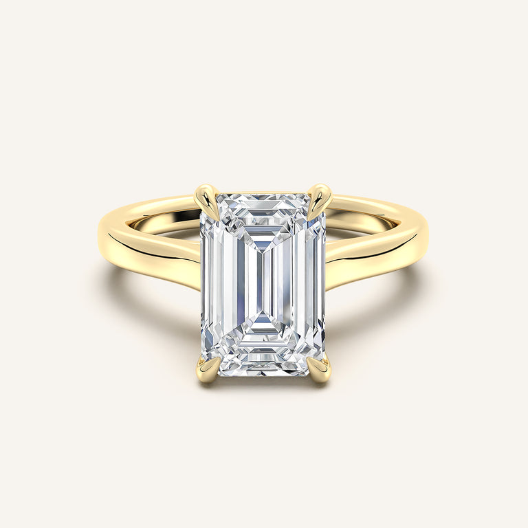 Image for Maison Cathedral Engagement Ring | 18k Yellow Gold