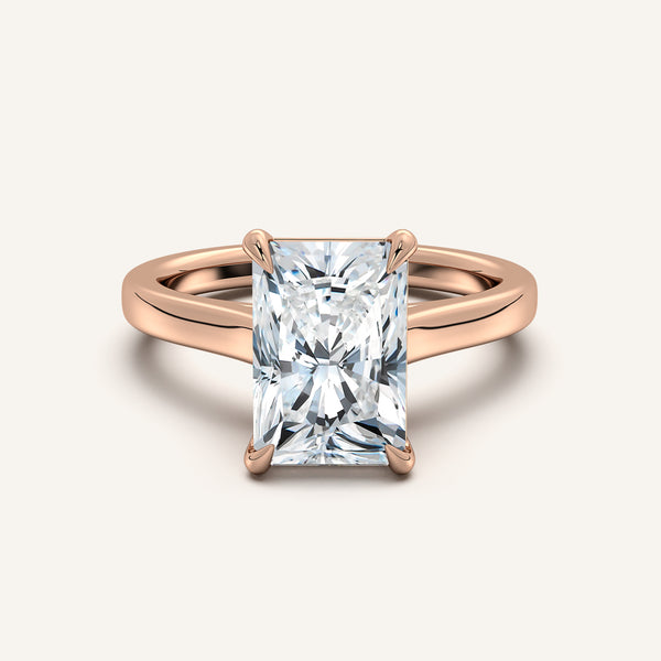 Maison Cathedral Engagement Ring | 14k Rose Gold