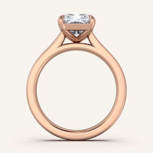 Maison Cathedral Engagement Ring | 14k Rose Gold