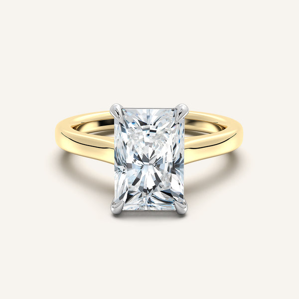Maison Cathedral Engagement Ring | 18k Two Tone