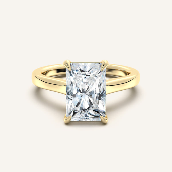 Maison Cathedral Engagement Ring | 18k Yellow Gold