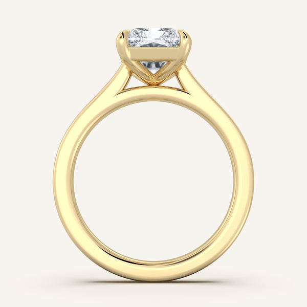 Maison Cathedral Engagement Ring | 14k Yellow Gold