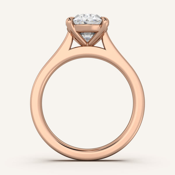Maison Cathedral Engagement Ring | 14k Rose Gold