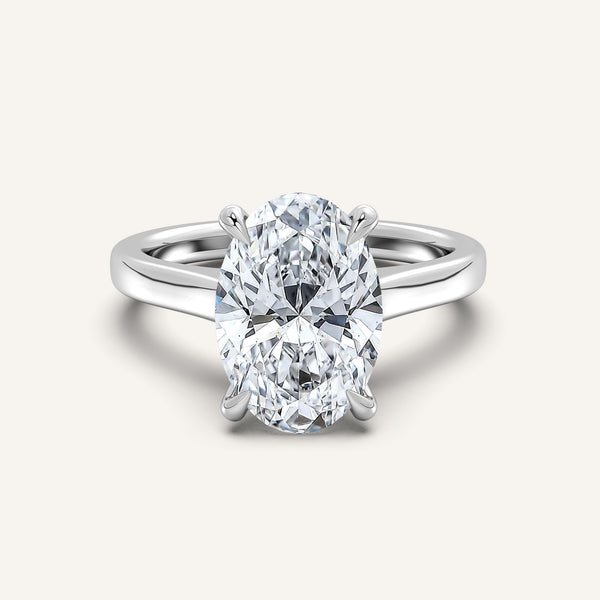 Maison Cathedral Engagement Ring | 14k White Gold