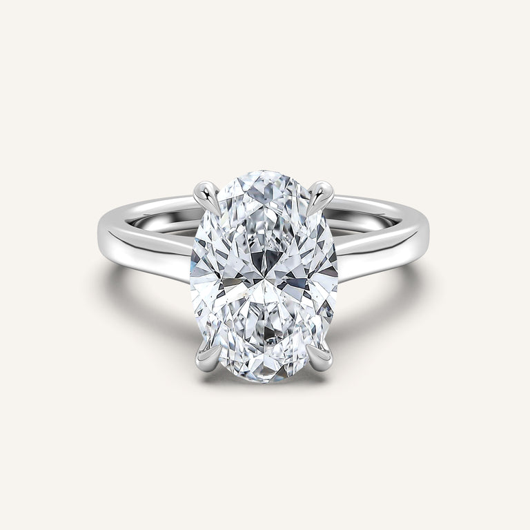 Image for Maison Cathedral Engagement Ring | 18k White Gold