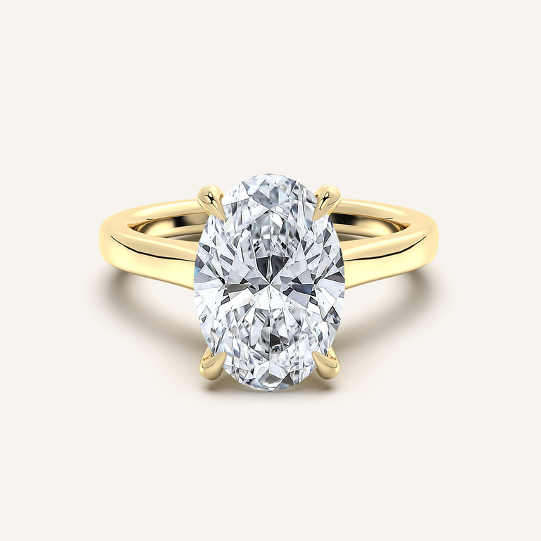Image for Maison Cathedral Engagement Ring | 14k Yellow Gold