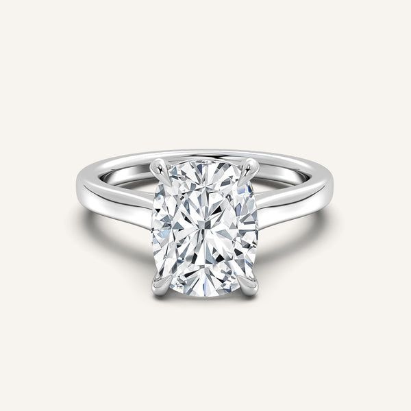 Maison Cathedral Engagement Ring | 18k White Gold