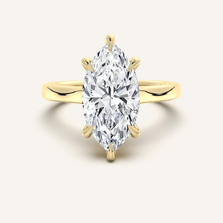 Image for Maison Cathedral Engagement Ring | 14k Yellow Gold