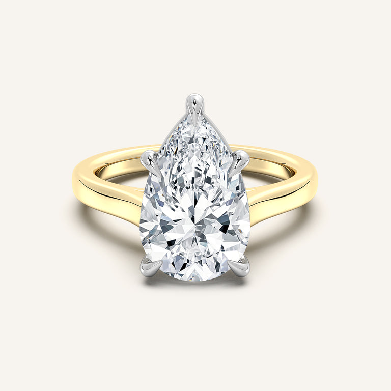 Image for Maison Cathedral Engagement Ring | 14k Two Tone
