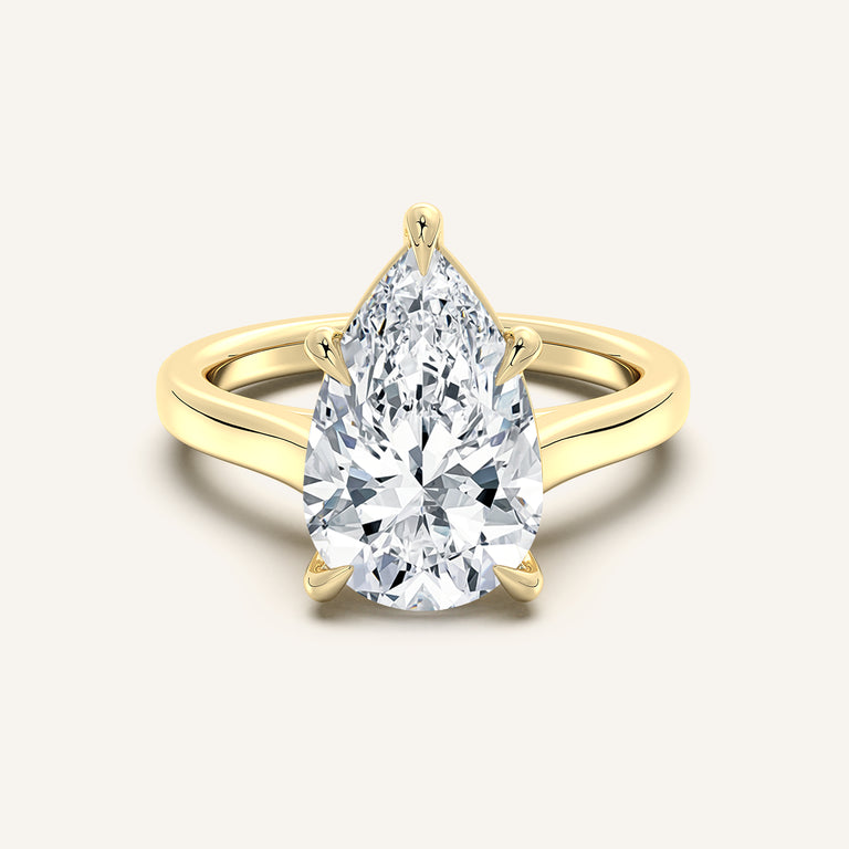 Image for Maison Cathedral Engagement Ring | 18k Yellow Gold