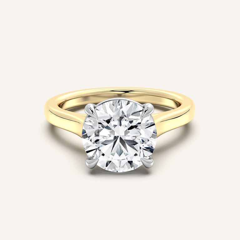 Image for Maison Cathedral Engagement Ring | 18k Two Tone