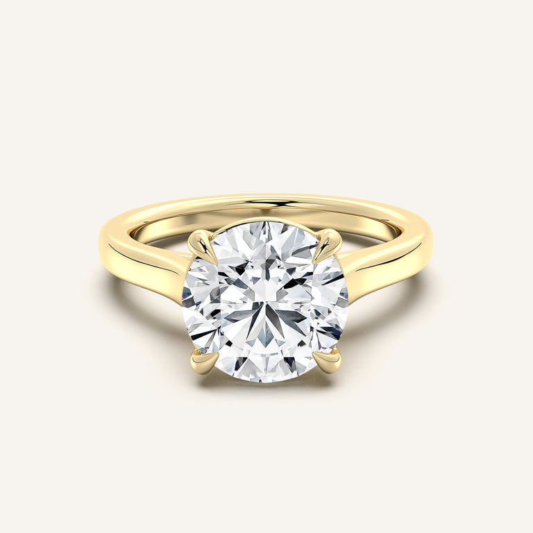 Image for Maison Cathedral Engagement Ring | 14k Yellow Gold