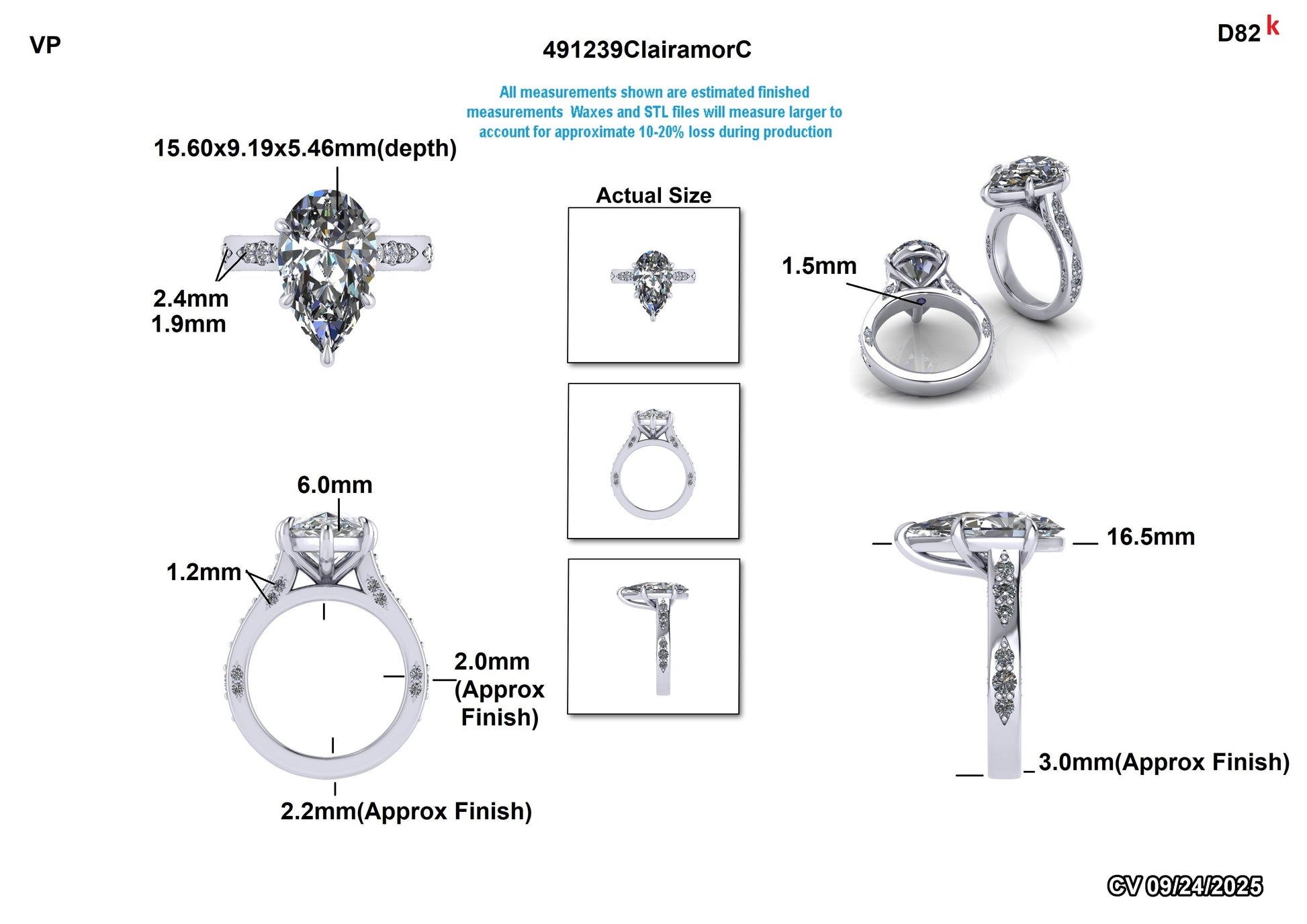 Ian W. Custom Engagement Ring