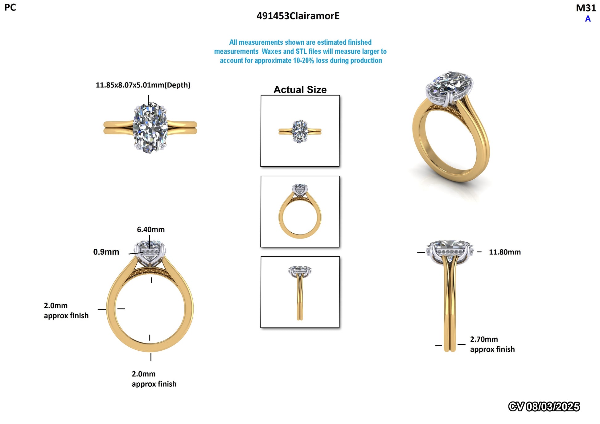 Harmon S Custom Engagement Ring